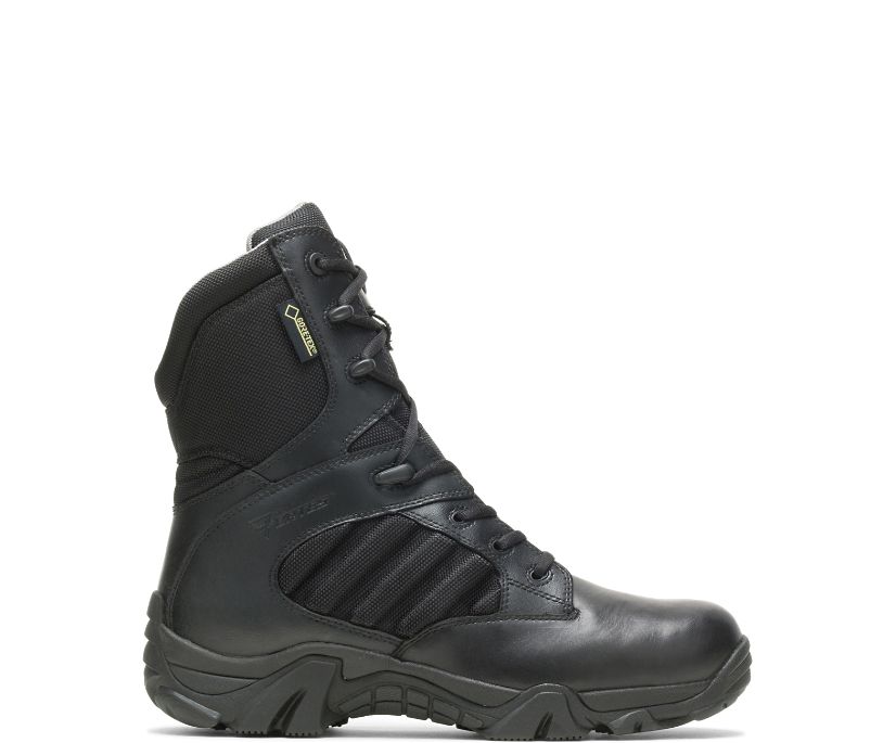 BATES BOOTS | MEN'S GX-8 SIDE ZIP BOOT WITH GORE-TEX-BLACK