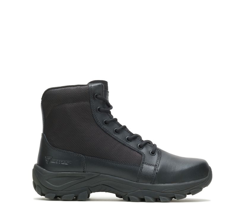 BATES BOOTS | MEN'S FUSE MID SIDE ZIP-BLACK