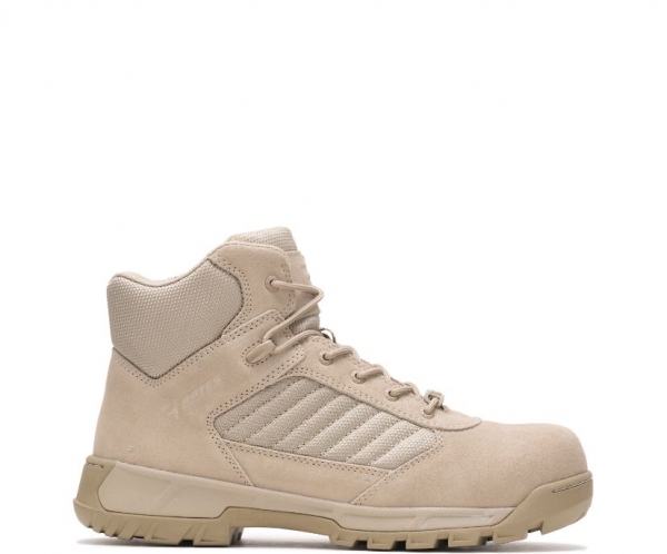 BATES BOOTS | MEN'S TACTICAL SPORT 2 MID SIDE ZIP COMPOSITE TOE EH-DESERT SAND